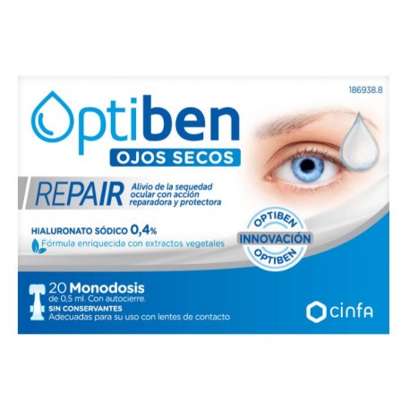 Optiben Ojos Secos Repair 10 ml