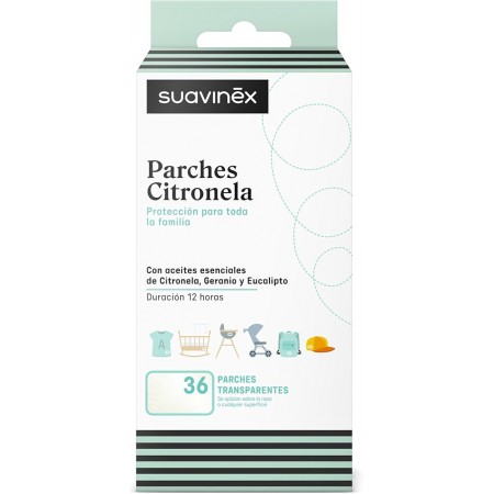 SUAVINEX Parches de Citronela